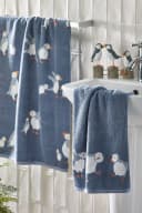 Next Handtuch Papageientaucher Blau 1-Stück Bild 1