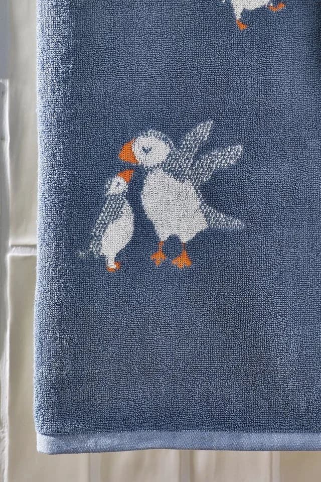 Next Handtuch Papageientaucher Blau 1-Stück - Bild 2