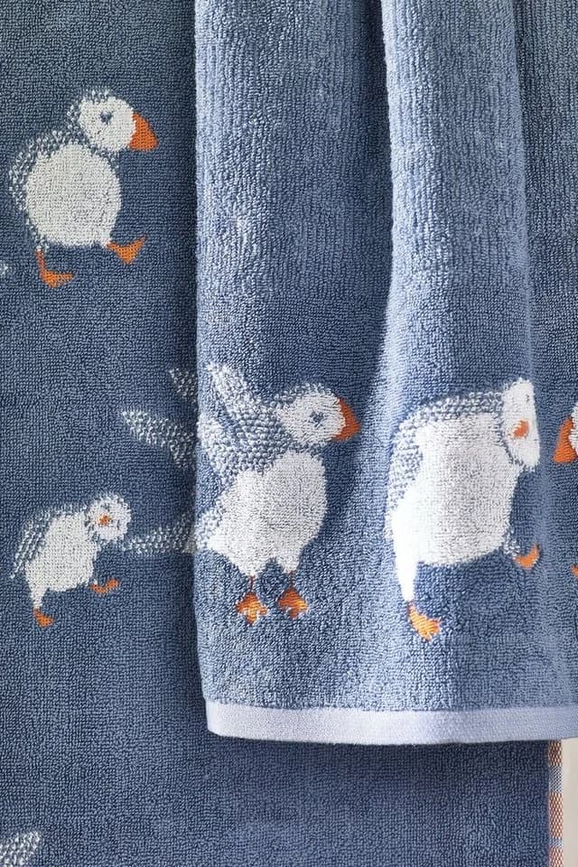Next Handtuch Papageientaucher Blau 1-Stück - Bild 4