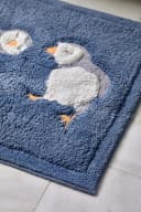 Next Badematte Papageientaucher Blau Baumwolle Bild 3