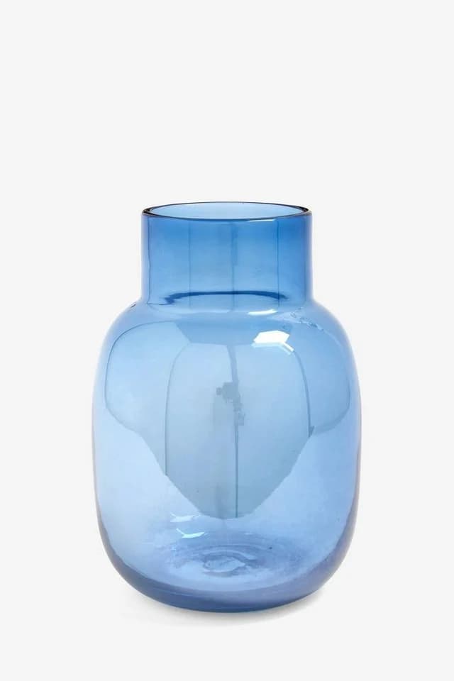 Next Dekovase Blumenvase aus Glas Transparent - Bild 2
