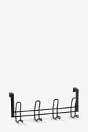 Next Türgarderobe Haken Schwarz für über die Tür Bild 1