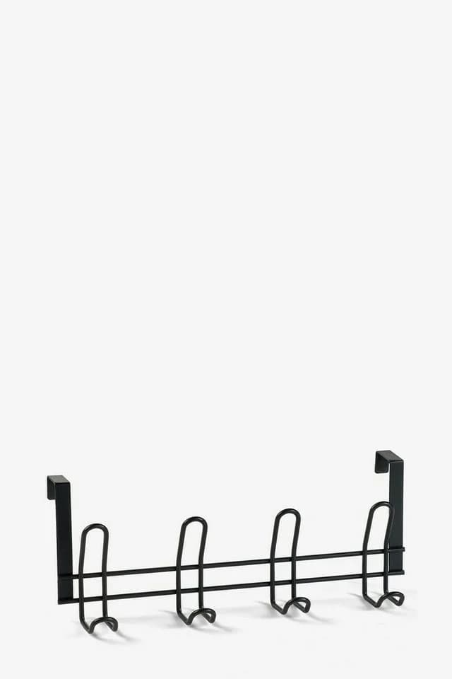 Next Türgarderobe Haken Schwarz für über die Tür