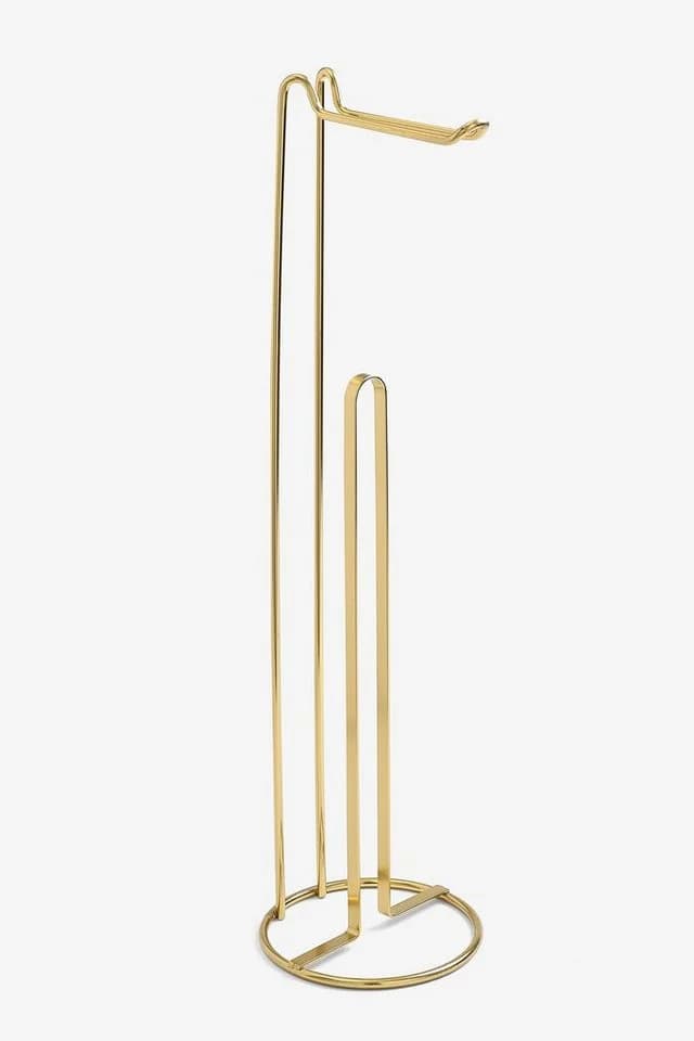 Next Toilettenpapierhalter aus Draht Gold - Bild 4