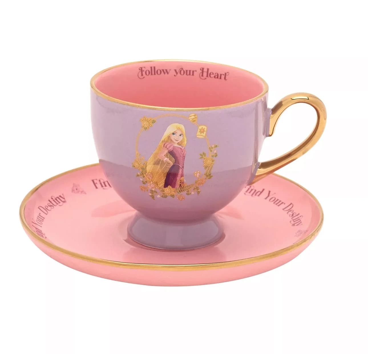 Disney Tasse Rapunzel mit Untersetzer in Geschenkbox - Bild 2