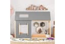 Flieks Kinderbett Massivholz Hausbett mit Dach und Fenster Bild 1