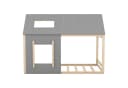 Flieks Kinderbett Massivholz Hausbett mit Dach und Fenster Bild 5