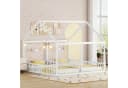 Flieks Kinderbett Massivholz Weiß Doppelbett 90x200cm Bild 1