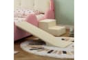 Flieks Polsterbett Kinderbett mit LED Beleuchtung und Rutsche Rosa Bild 4