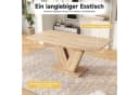 Flieks Ausziehbarer Esstisch Holzoptik Beige Bild 3