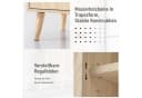 Merax Sideboard mit Rattantüren und Schublade, Highboard, Kommode, Anrichte Bild 4
