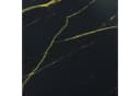 Merax Couchtisch Industrial Marmoroptik Schwarz Gold 2 Schubladen Bild 4