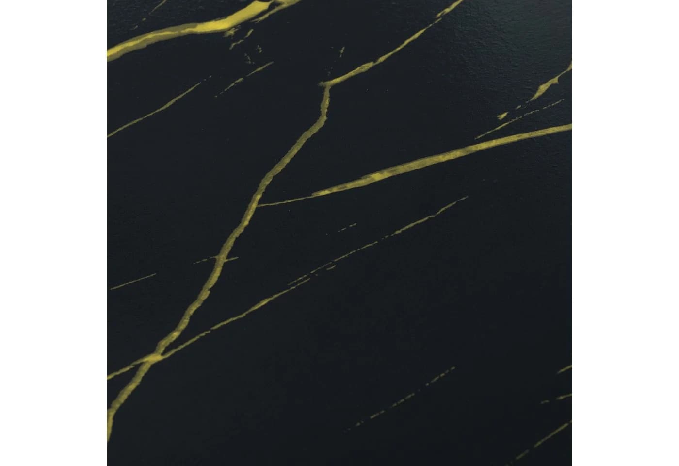 Merax Couchtisch Industrial Marmoroptik Schwarz Gold 2 Schubladen - Bild 4