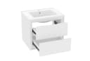 Flieks Waschtisch Waschbeckenunterschrank mit LED-Radarsensor inkl. Waschbecken Bild 4
