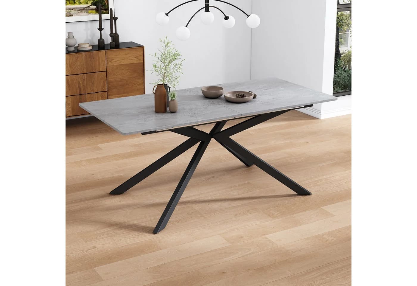 Flieks Esstisch Ausziehbar 150-180x70x75,5 cm - Bild 3