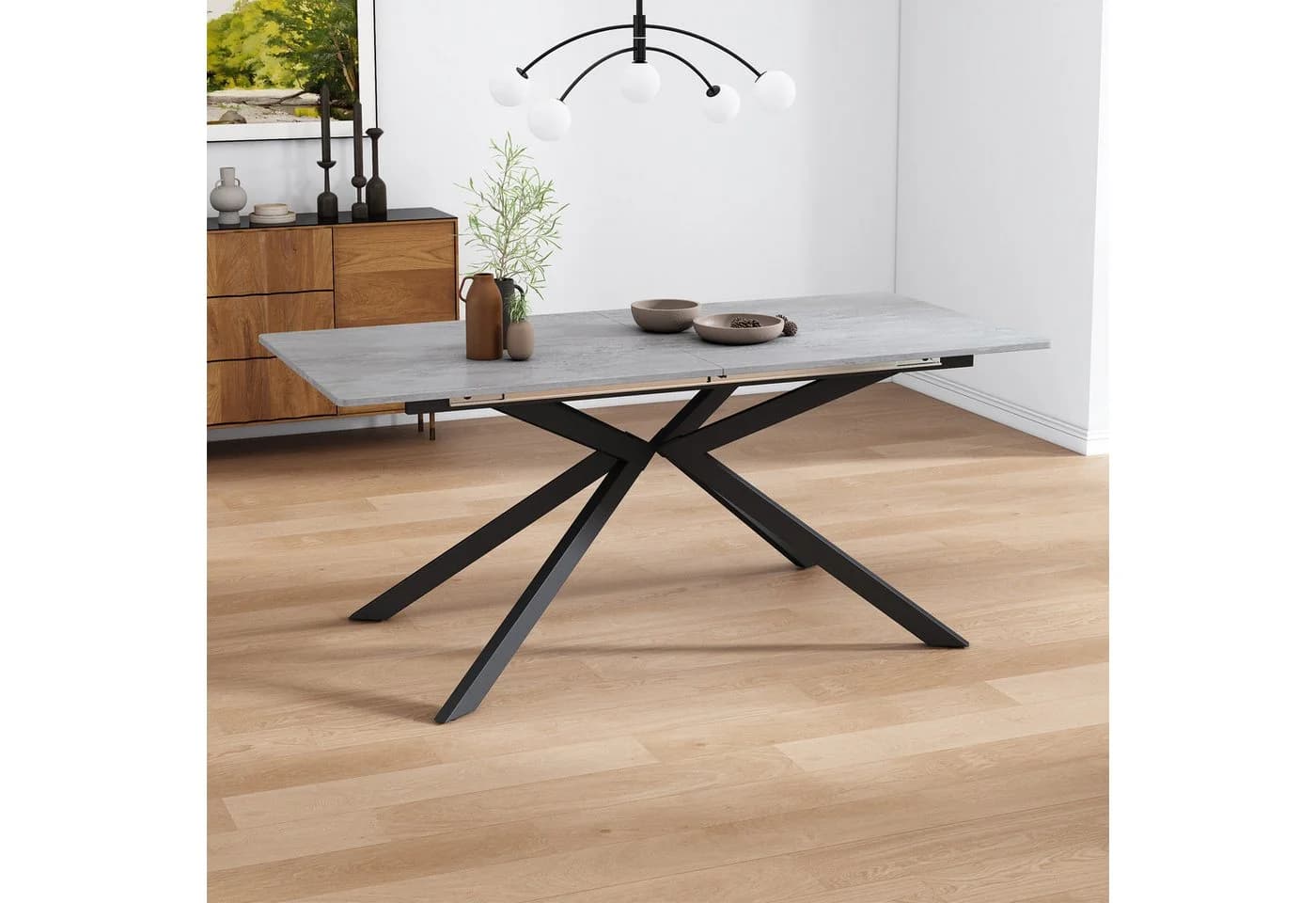 Flieks Esstisch Ausziehbar 150-180x70x75,5 cm - Bild 4