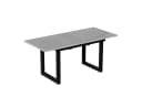 Flieks Esstisch Grau Ausziehbar 140-180cm Rechteckig Bild 5