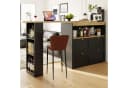 Flieks Bartisch 360° drehbar mit Sideboard und Schubladen Bild 1