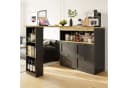 Flieks Bartisch 360° drehbar mit Sideboard und Schubladen Bild 2