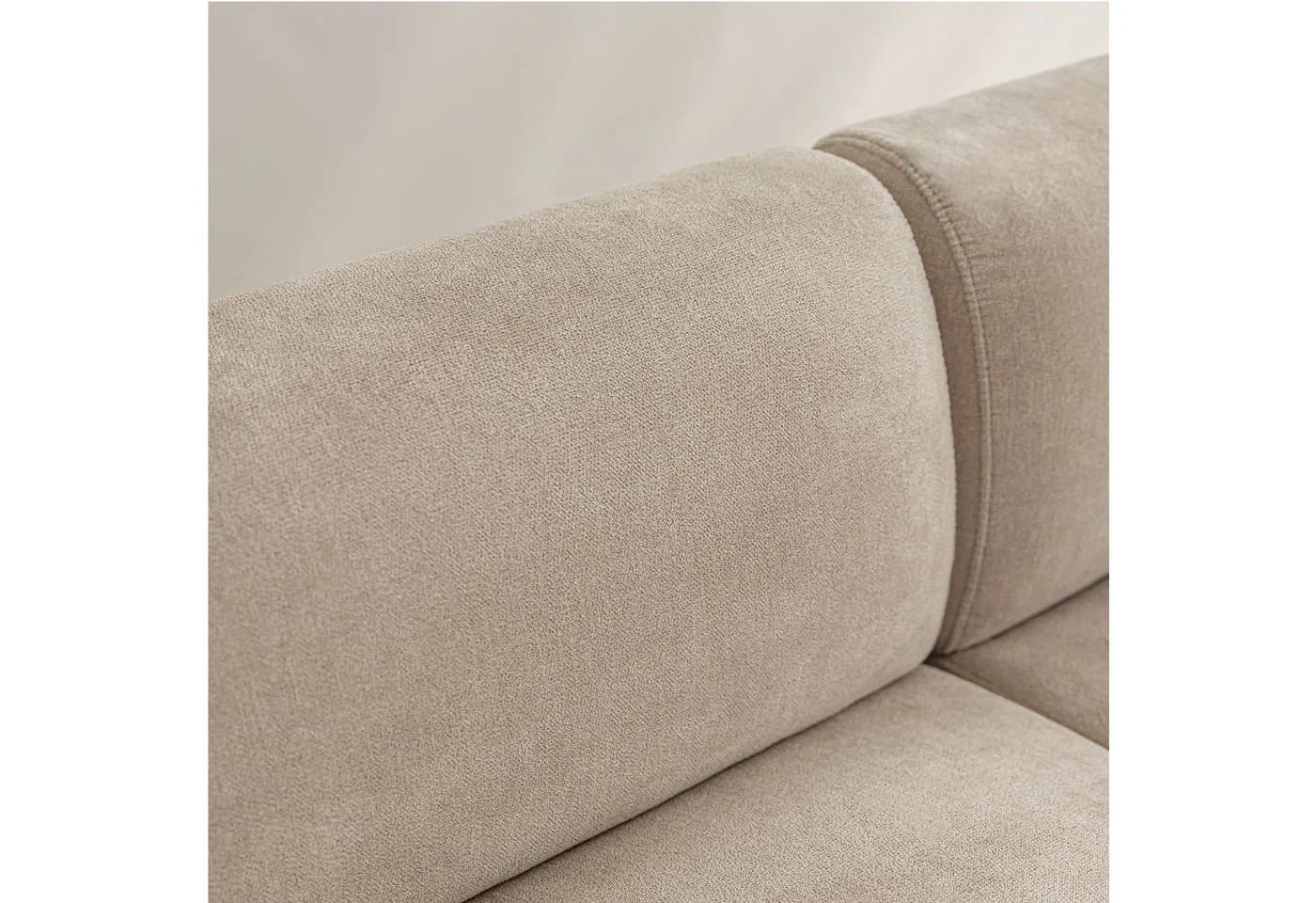 Merax 3-Sitzer Chenille Sofa Beige Modular - Bild 5