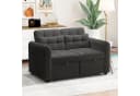 Merax Schlafsofa 3-in-1 Ausziehsofa Grau mit USB-Anschluss Bild 1