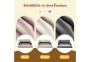 Merax Polsterbett Samt mit Ausziehfunktion Beige Bild 5