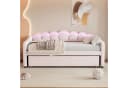 Merax Daybett Rosa mit Ausziehbett und LED-Beleuchtung Bild 4