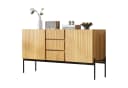Merax Sideboard mit höhenverstellbaren Einlegeböden und Metallfüßen Bild 5