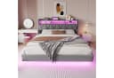 Merax Polsterbett mit LED-Beleuchtung inkl. App Bild 1