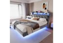 Merax Polsterbett mit LED-Beleuchtung inkl. App Bild 2