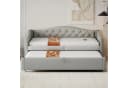 Merax Daybett mit Ausziehbett und USB-Port Grau Bild 1