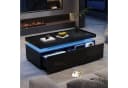 Merax LED-Couchtisch Hochglanz mit App-Steuerung & Schubladen Bild 4