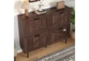 Merax Schuhschrank mit Tierspielzeug Walnussholz Bild 3