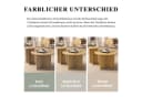 Merax Nest-Tisch-Set 2-tlg. Rund Holzoptik Skandinavisches Design Bild 4