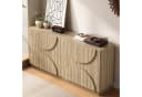 Merax Sideboard mit 4 Türen und flexiblen Einlegeböden Bild 5