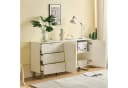 Merax Sideboard mit Gold-Akzenten, Zinklegierung-Griffe & Stahlbeine Bild 1