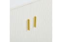 Merax Sideboard mit Gold-Akzenten, Zinklegierung-Griffe & Stahlbeine Bild 5