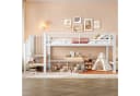 Merax Hochbett 90x200 cm mit Stauraumtreppe Bild 3