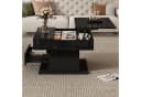 Merax Couchtisch Hochglanz 360° Drehbar Bild 1