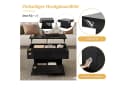 Merax Couchtisch Hochglanz 360° Drehbar Bild 5