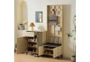 Merax Garderoben-Set mit Sitzbank und Sideboard, Flurmöbel-Set mit Schuhschrank Bild 4