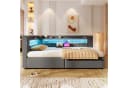 Merax Daybett 90x200cm mit LED-Beleuchtung und USB-Typ-C Ladefunktion Bild 1