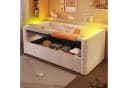 Merax Daybett 90x200cm mit LED-Licht Sofabett Jugendbett Kinderbett Bild 2
