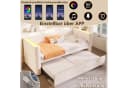 Merax Daybett mit LED-Lichtleiste & App-Steuerung Samt Bild 5