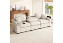 Merax 3-Sitzer Sofa Chenille USB-Anschluss Bild 2