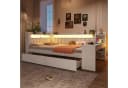 Merax Daybett 140x200cm mit LED-Beleuchtung und USB-Anschlüssen Bild 2