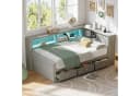 Flieks Daybett mit Stauraum Grau 90x200cm Bild 2