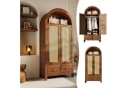 Flieks Kleiderschrank Garderobenschrank Walnuss Landhausstil Bild 2