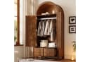 Flieks Kleiderschrank Garderobenschrank Walnuss Landhausstil Bild 3