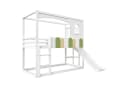 Merax Hochbett Hausdesign mit Rutsche und Sicherheitsleiter Bild 5
